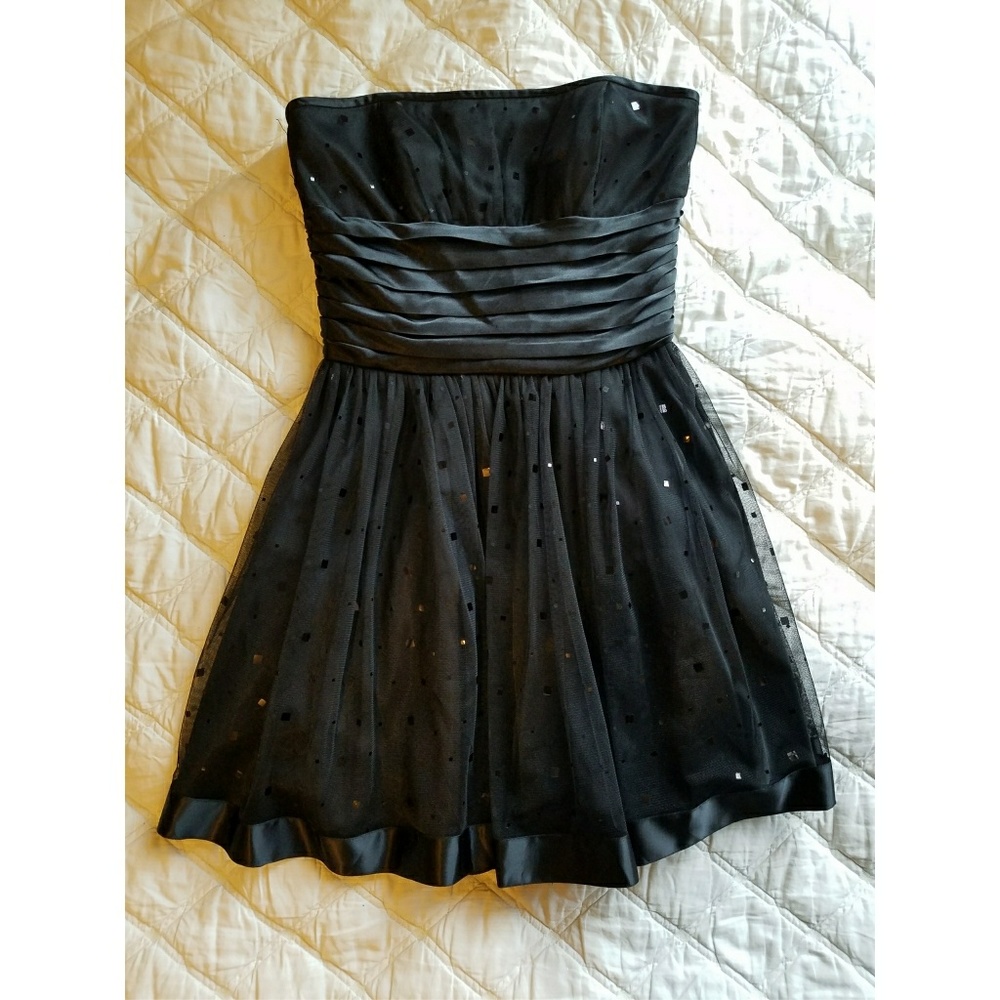 Black Tulle Party Dress